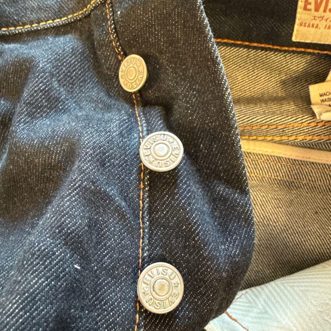 EVISU カスタムメイド ダークデニム 29x34