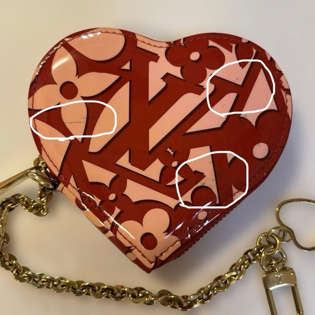 Louis Vuitton ハート型チャーム/ケース ボックス￼付き