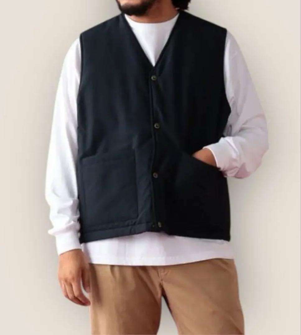 新品⭐︎Pilgrim Surf+Supplyリバーシブルベスト⭐︎