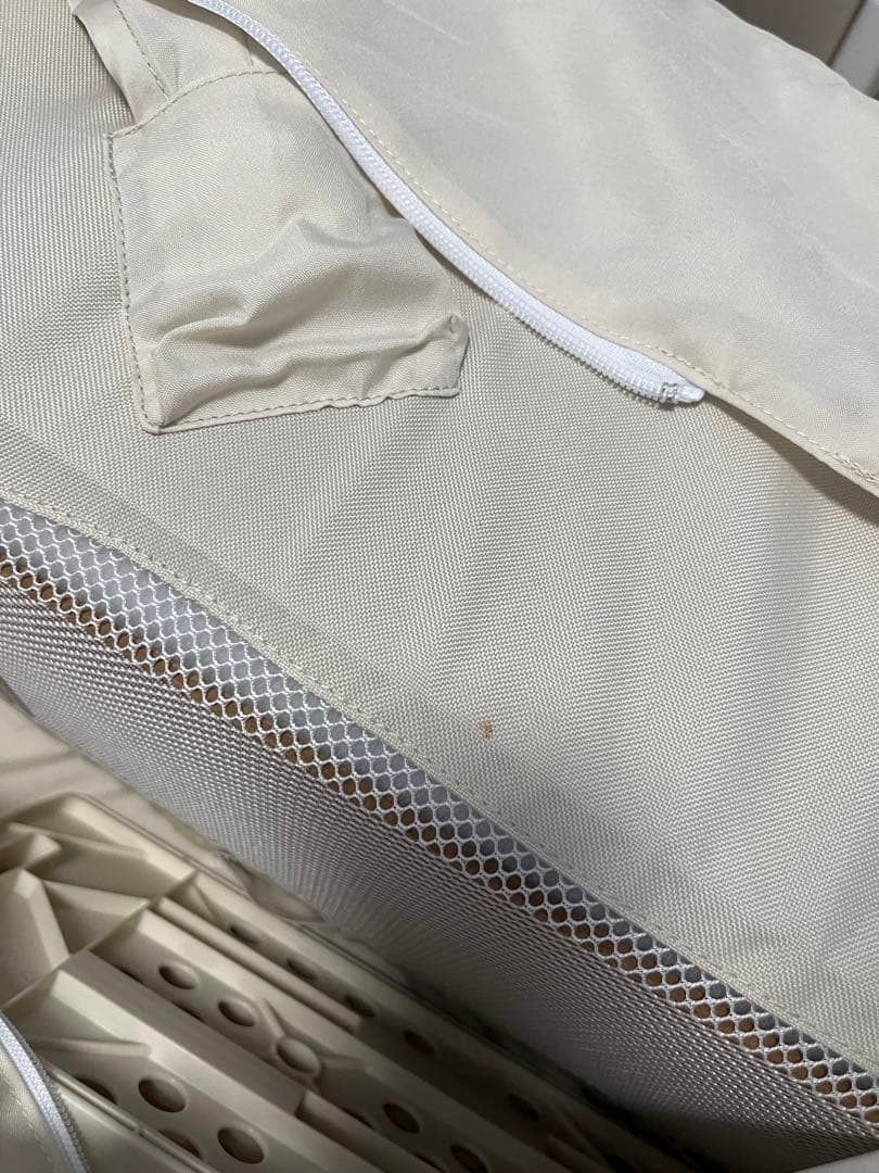 Aprica ココネルエアー AB ホワイトグレー　ベビーベッド