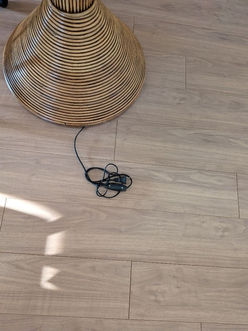 ラタン製ヤシの木置物