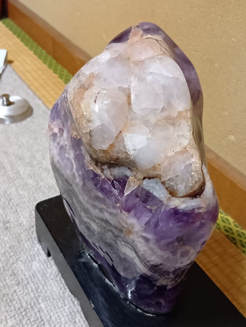 ‼️最終値下げ16000円‼️シェブロンアメジスト原石、メノウ2点セット‼️