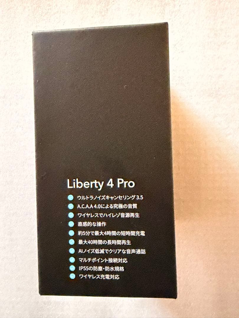Liberty 4 Pro ブラック ワイヤレスイヤホン