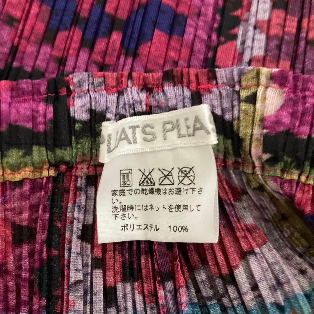 ＊希少・レア柄 ・未着用＊プリーツプリーズ パンツ サイズ1