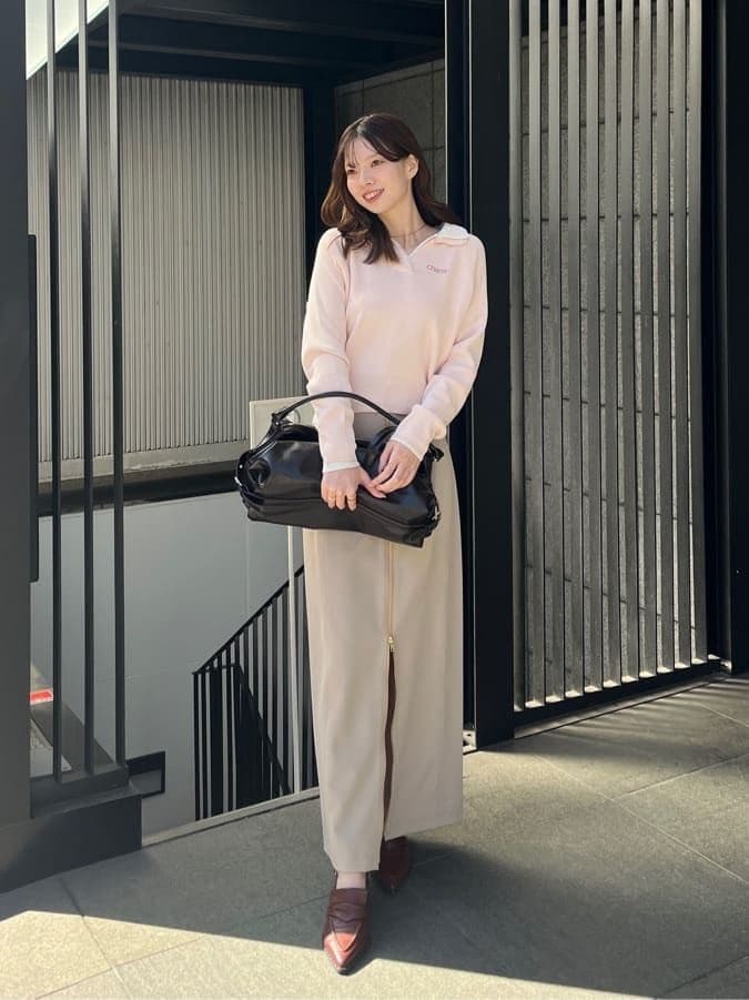 完売　ココディール　新品タグ付　Wカラースキッパーニットプルオーバー　25ss