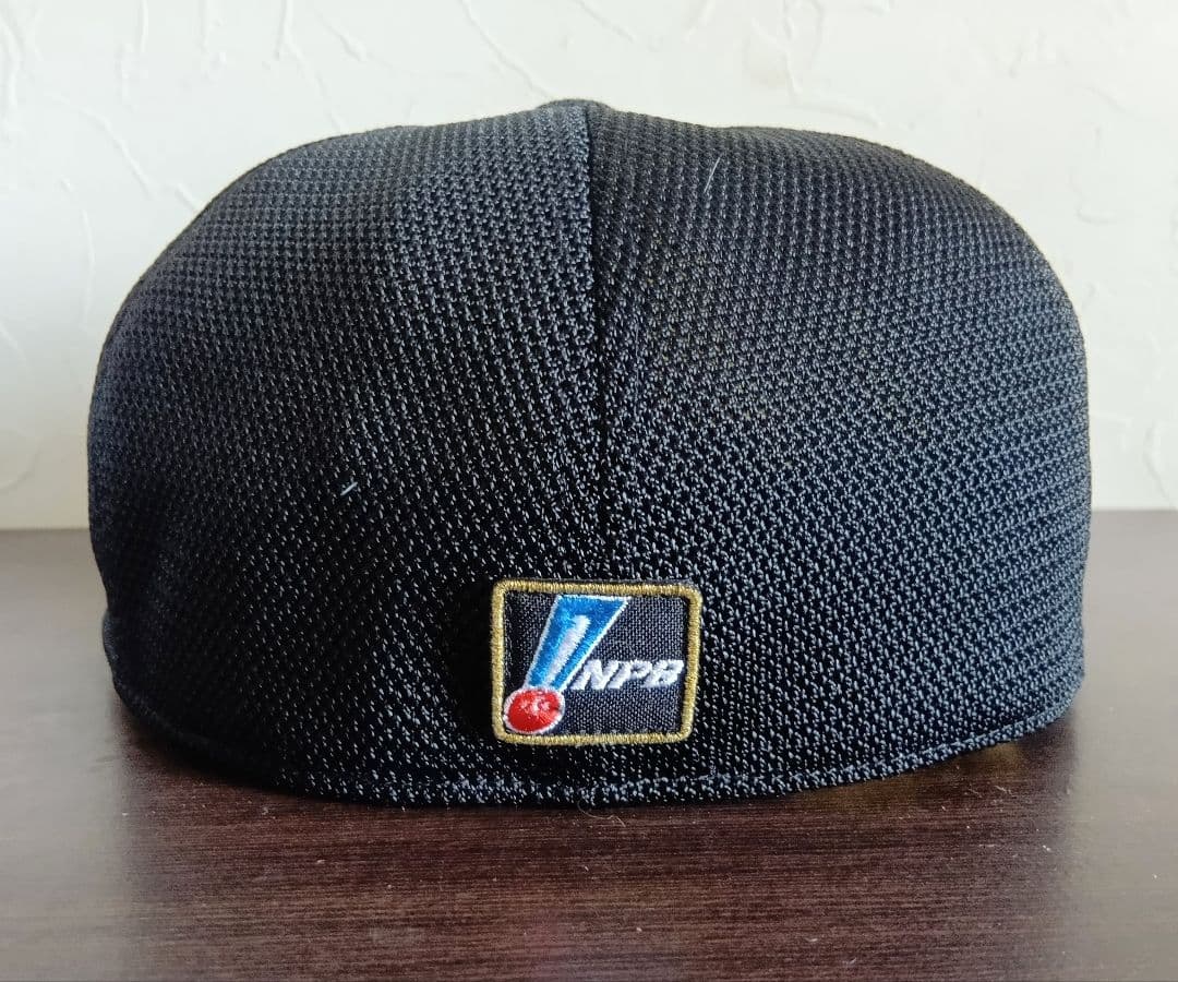 【プロモデル　サイン】ソフトバンク　ホークス　キャップ　帽子　ミズノプロ 61㌢