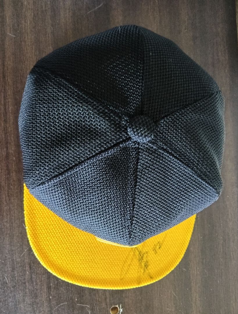 【プロモデル　サイン】ソフトバンク　ホークス　キャップ　帽子　ミズノプロ 61㌢