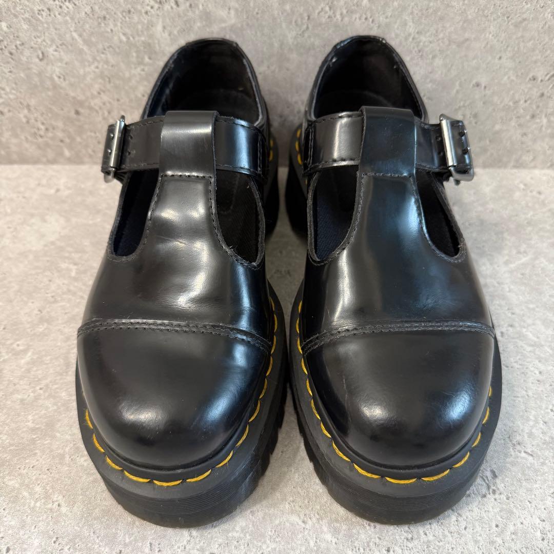 ドクターマーチン BETHAN 厚底 メリージェーン レザーシューズ UK4 黒
