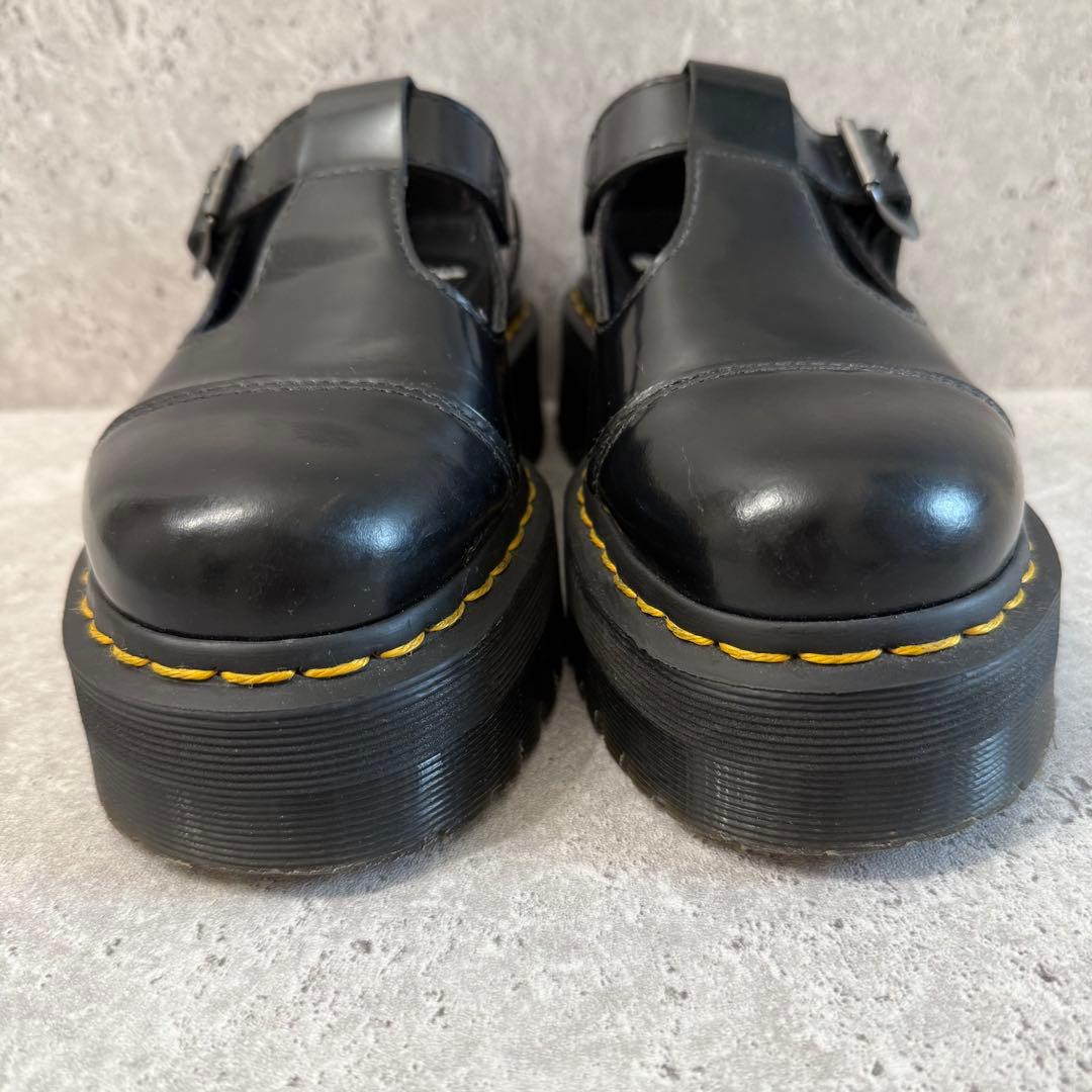 ドクターマーチン BETHAN 厚底 メリージェーン レザーシューズ UK4 黒