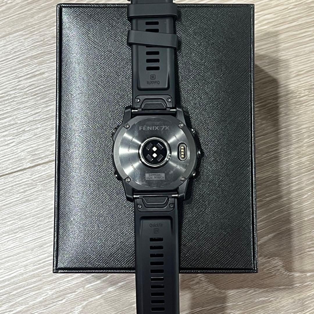 【みーつー様】GARMIN FENIX 7 SERIES ブラック