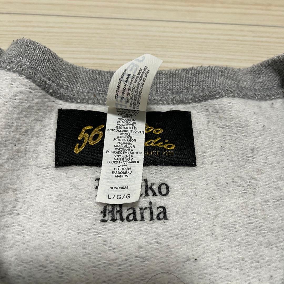 WACKO MARIA× 56 TATTOOSTUDIO スウェット ワコマリア