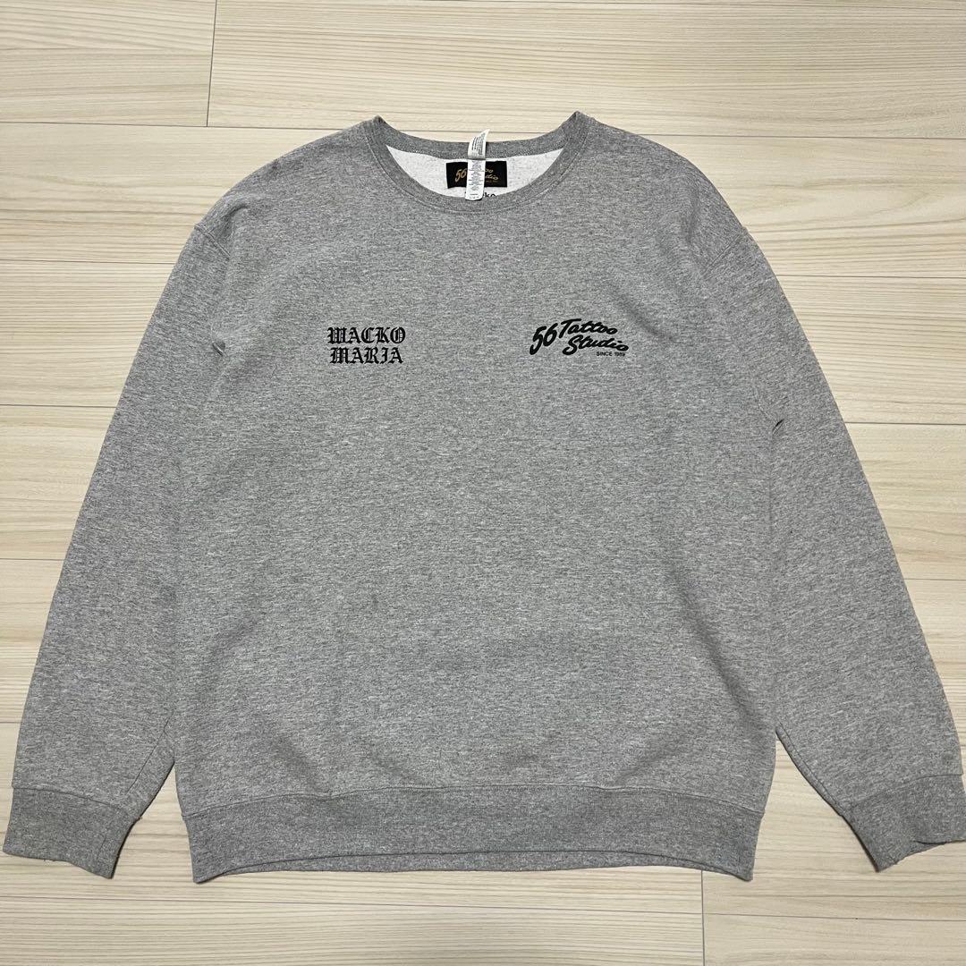 WACKO MARIA× 56 TATTOOSTUDIO スウェット ワコマリア