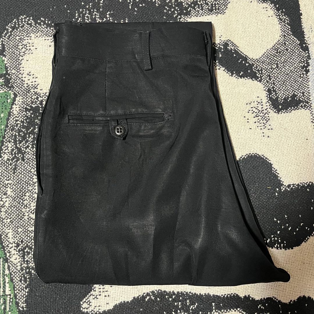 ぺ*ぺ様 50s 60s ブラック レーヨン ギャバジン スラックス ヴィンテー