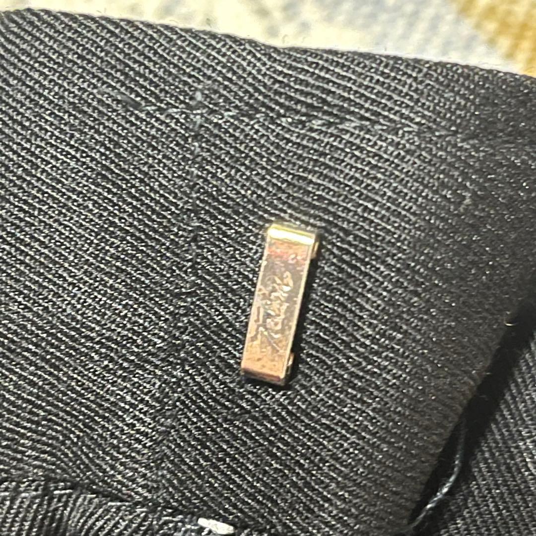 ぺ*ぺ様 50s 60s ブラック レーヨン ギャバジン スラックス ヴィンテー