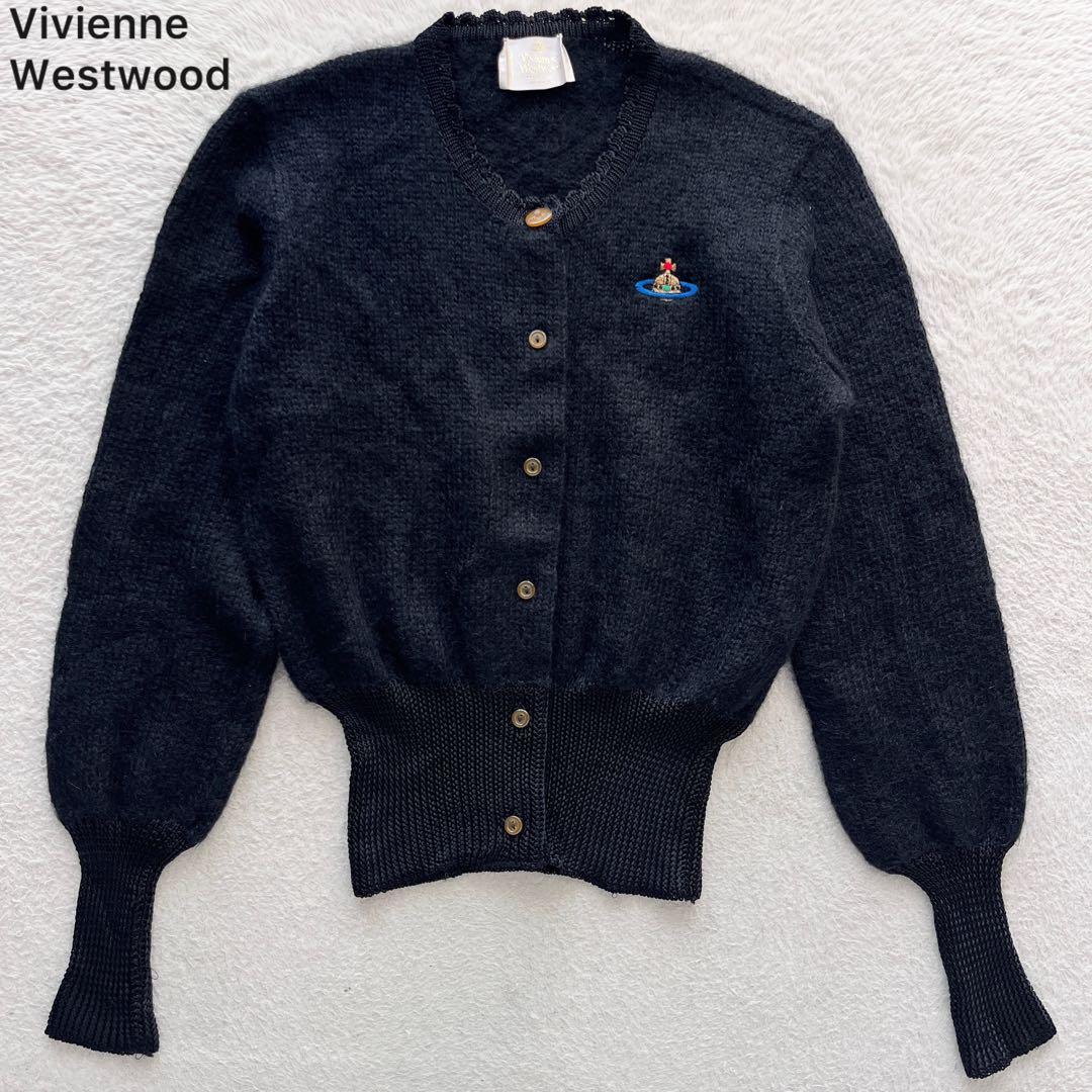 希少✨ヴィヴィアンウエストウッド GOLDLABEL モヘヤカーディガン オーブ
