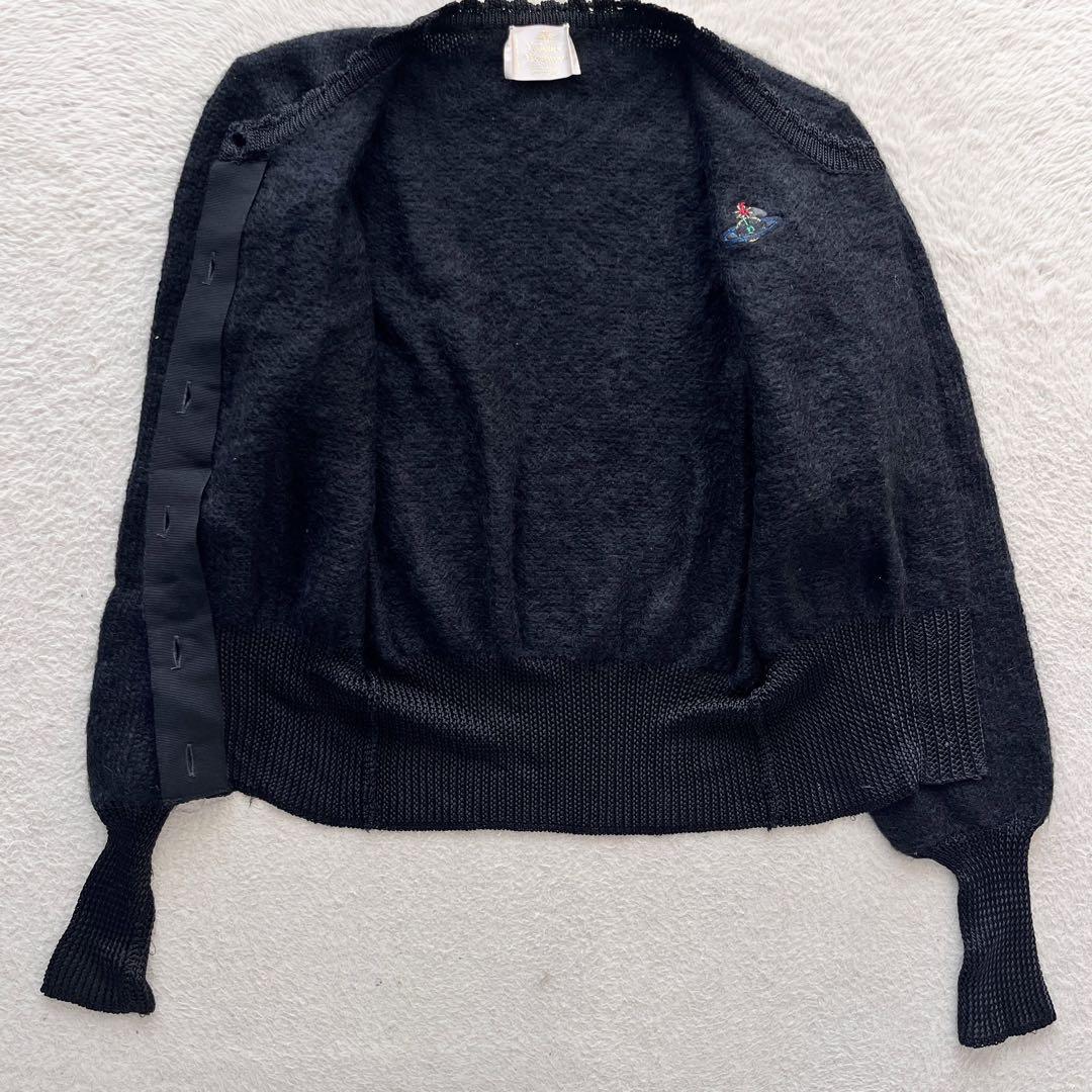 希少✨ヴィヴィアンウエストウッド GOLDLABEL モヘヤカーディガン オーブ