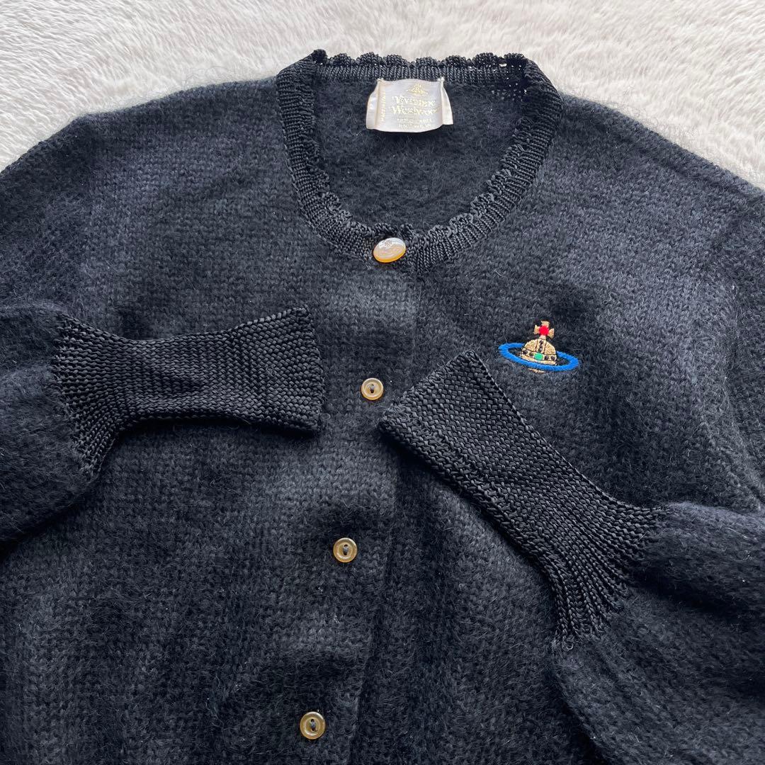 希少✨ヴィヴィアンウエストウッド GOLDLABEL モヘヤカーディガン オーブ