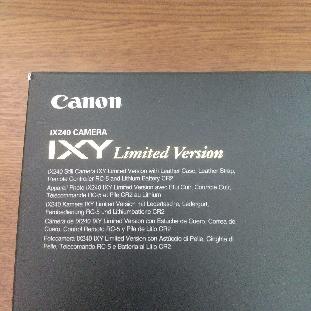 【限定品】Canon IX240 IXY limited