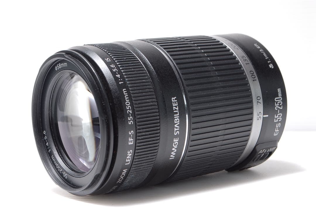 ⭐️手ぶれ補正付き⭐️Canon EF-S 55-250mm IS 望遠レンズ