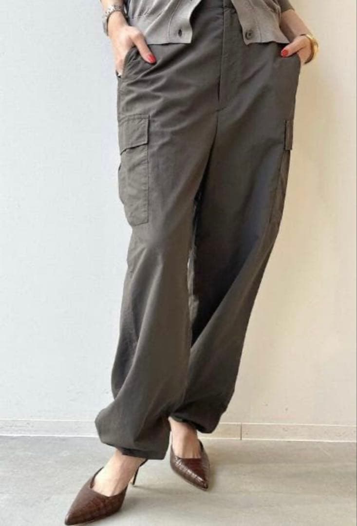 L’Appartement AMERICANA ナイロンカーゴパンツ　新品未使用