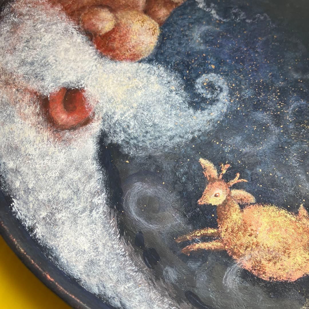 トールペイント作品♡ボビータカシマ♡Snoozing Santa Moon...