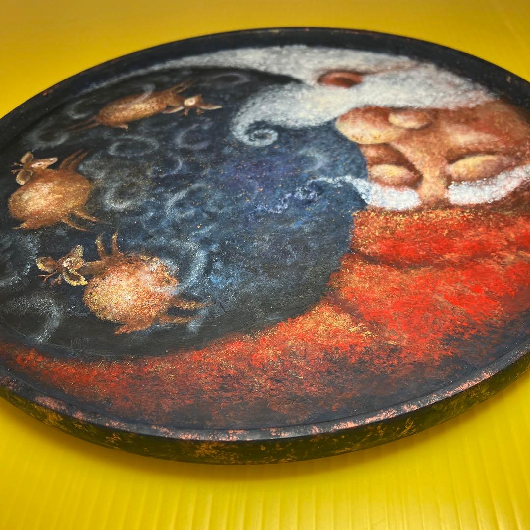 トールペイント作品♡ボビータカシマ♡Snoozing Santa Moon...