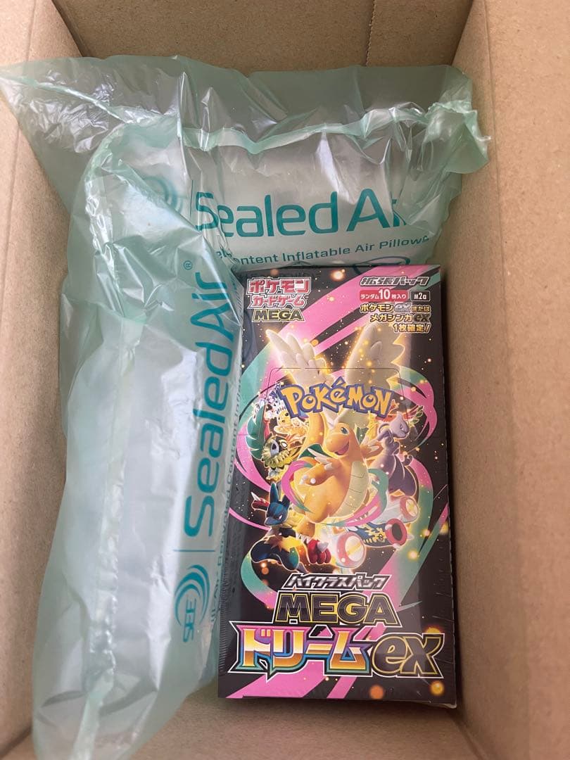 ポケモンカードMEGAドリームex シュリンク付き　新品未開封　box