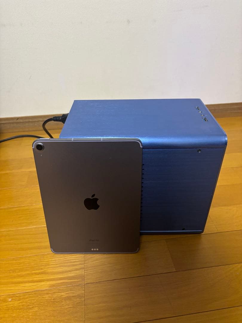 青くてコンパクト！自作ライトゲーミングPC！i7 SSDでサクサク！