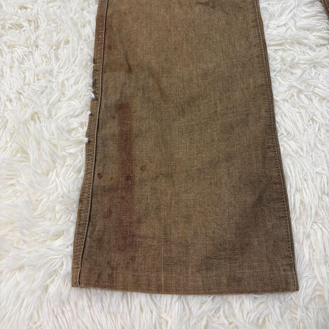 キャピタル　カメラパンツ　ズボン　XL 大きいサイズ　フレアパンツ　ブーツカット