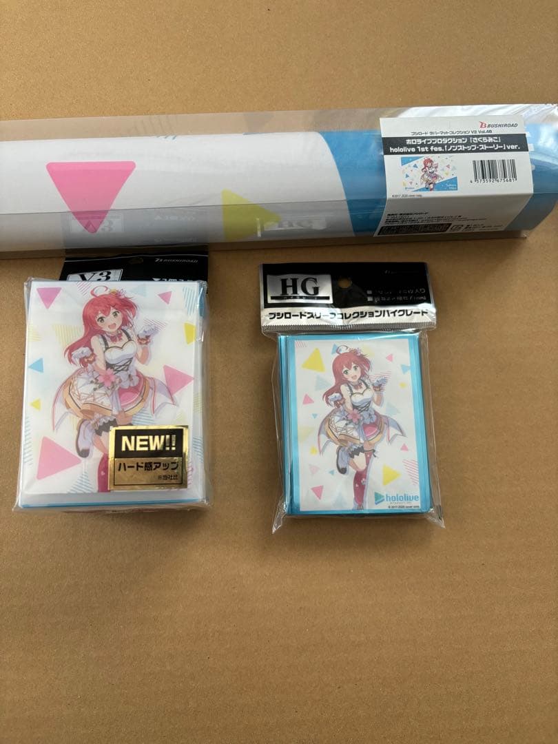 さくらみこ　ノンストップ・ストーリー　スリーブ　デッキホルダー　ラバーマット