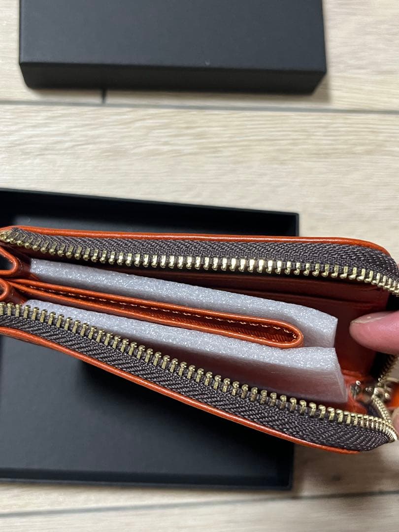 Kawasaki PLAZA 牛革キーホルダー スマートウォレット