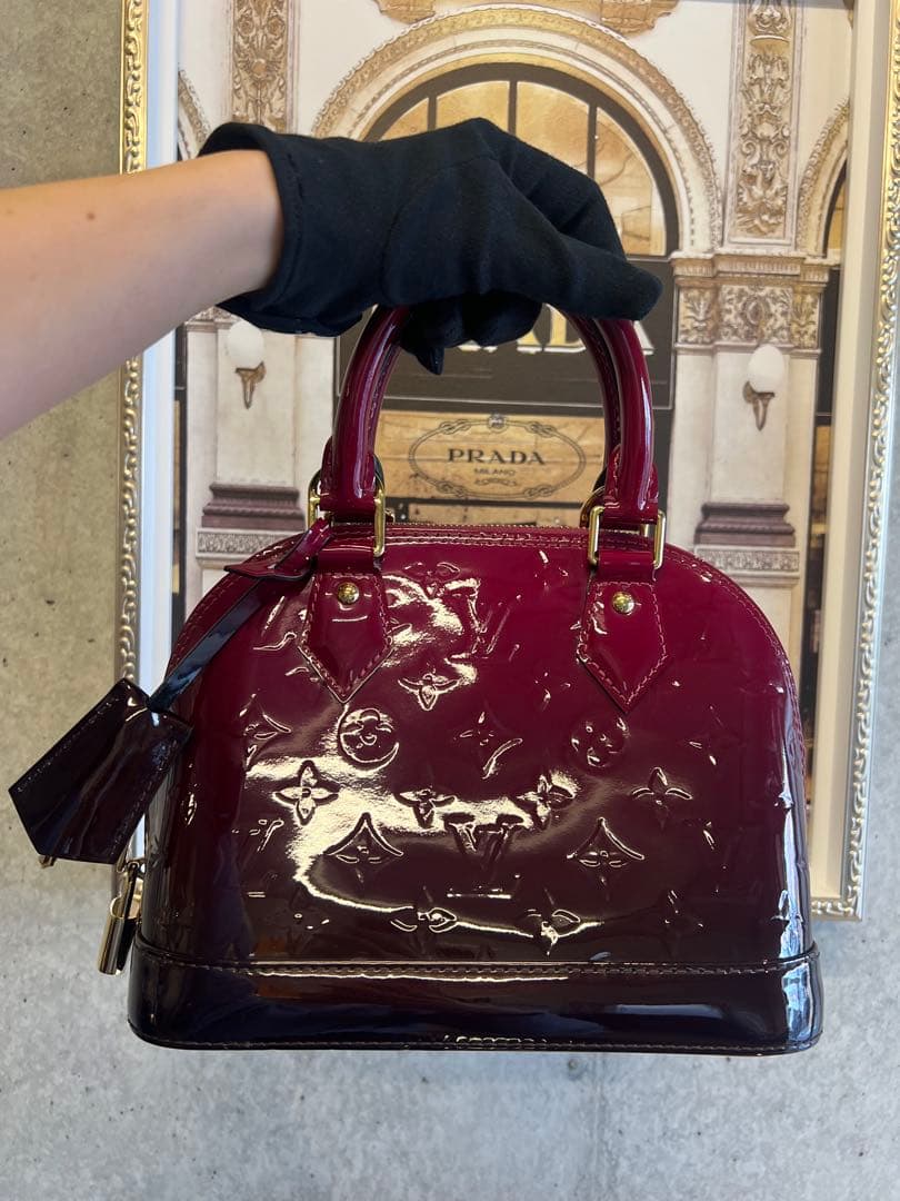 ルイヴィトン アルマBB ヴェルニグラデーション