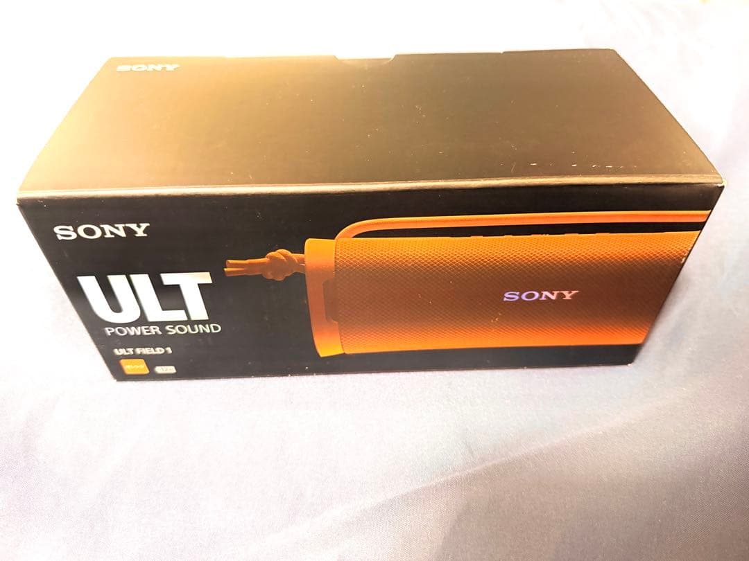 【美品】SONY ULT FIELD 1 ワイヤレススピーカー オレンジ