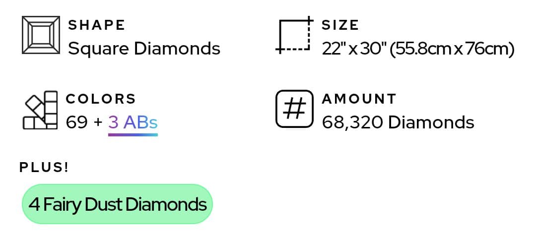 ダイヤモンドアートクラブ Abundant Blossoms