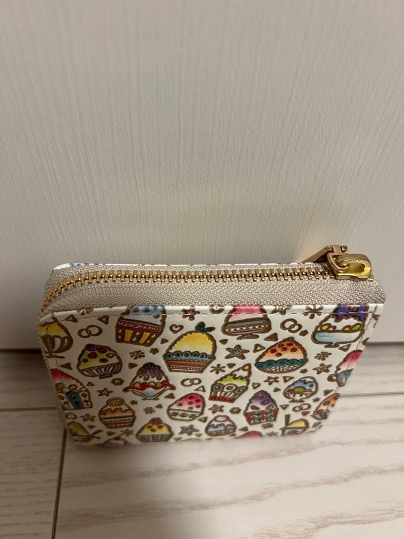 お値引き　文庫屋大関♡かき氷デザイン 小銭カード入れ