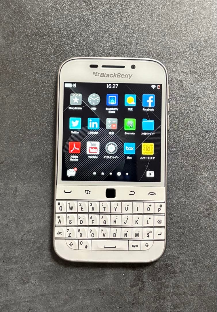 ブラックベリー クラシック BlackBerry Classic Q20 白