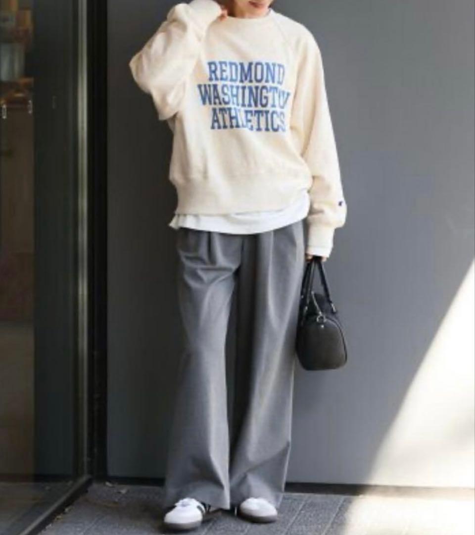 美品ジャーナルスタンダードレリューム別注チャンピオンスウェット ホワイト