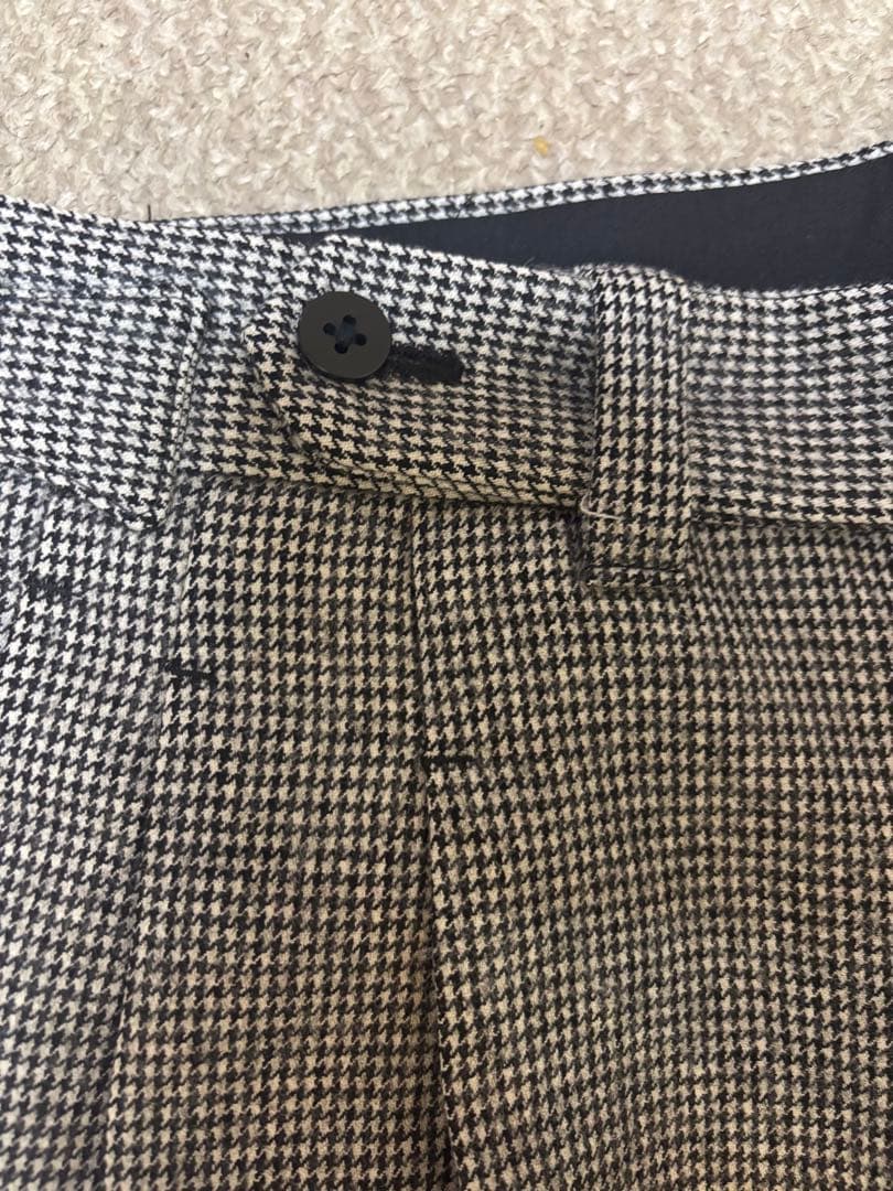 BEAMS F【別注】IGARASHITROUSERS / ハウンドトゥース44