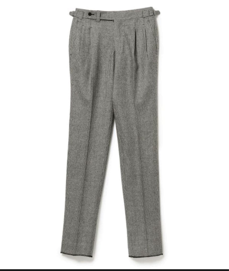 BEAMS F【別注】IGARASHITROUSERS / ハウンドトゥース44