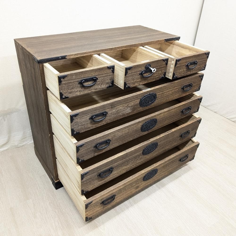 丸石商事　焼桐　桐　整理箪笥　箪笥　着物箪笥　和箪笥　タンス　たんす　引き出し