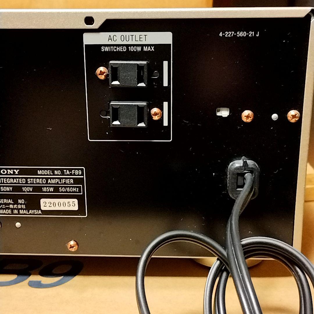 SONY TA-FB9 インテグレートステレオアンプ ジャンク