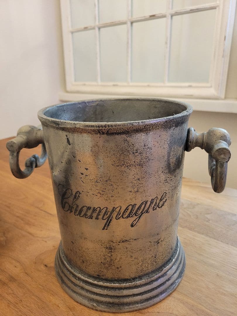 シャンパンクーラー ワインクーラー アンティーク ヴィンテージ