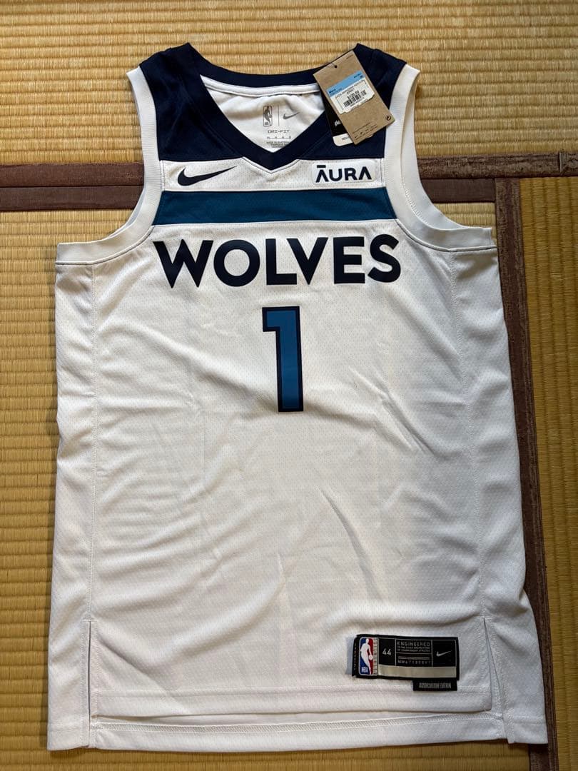 ナイキ Nike NBA ジャージー Edwardsティンバーウルブズ