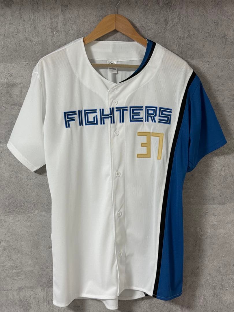 北海道日本ハムファイターズ　古林　GU LIN 37 ユニフォーム L