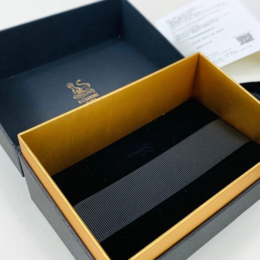 新品未使用品　Alexandre de paris　ヘアクリップ　M 黒✖️金