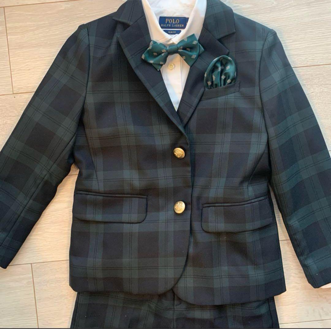 【6点セット・おまけ付】グリーンレーベルリラクシング セレモニースーツ 男の子