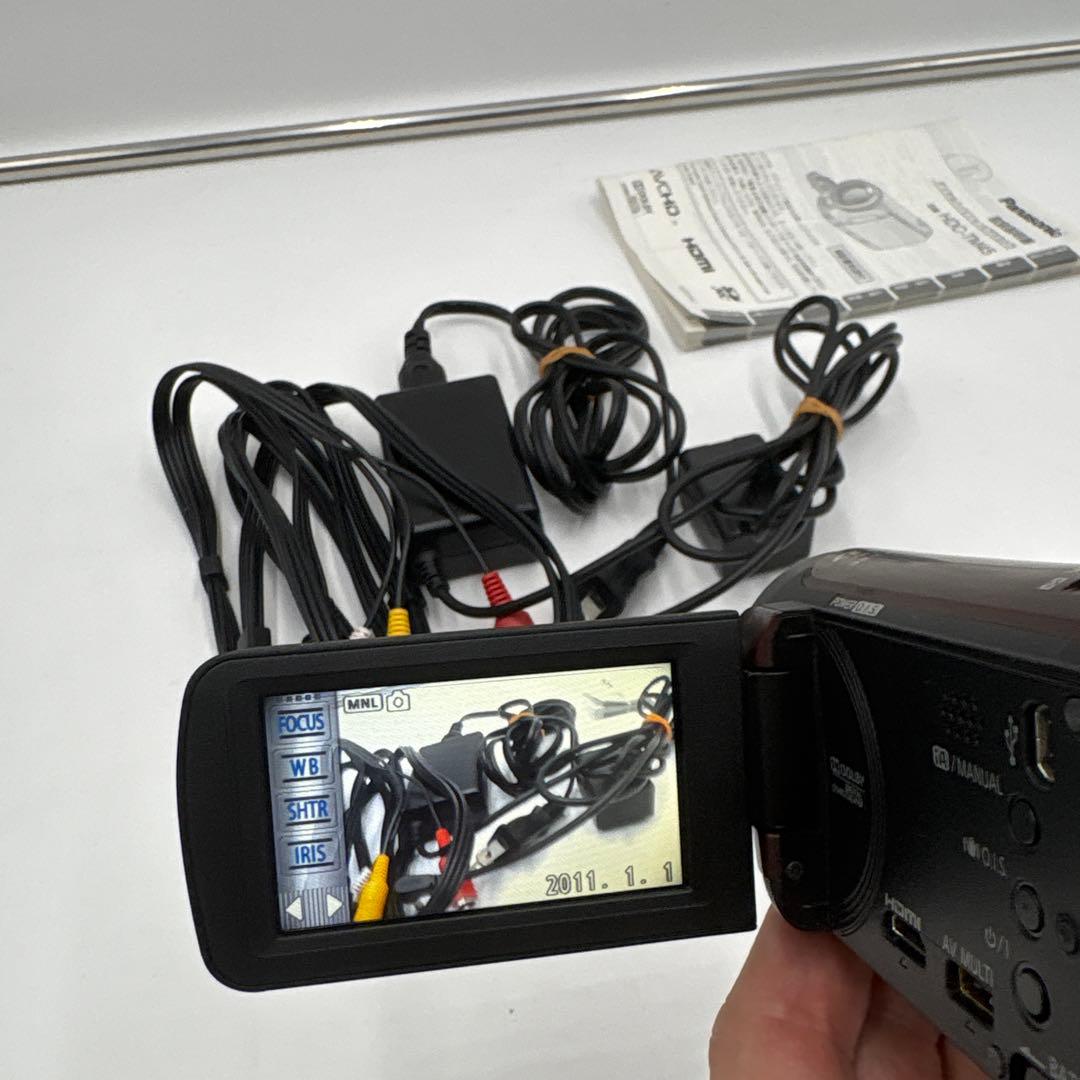 【動作確認済】Panasonic パナソニック HDC-TM45 ビデオカメラ
