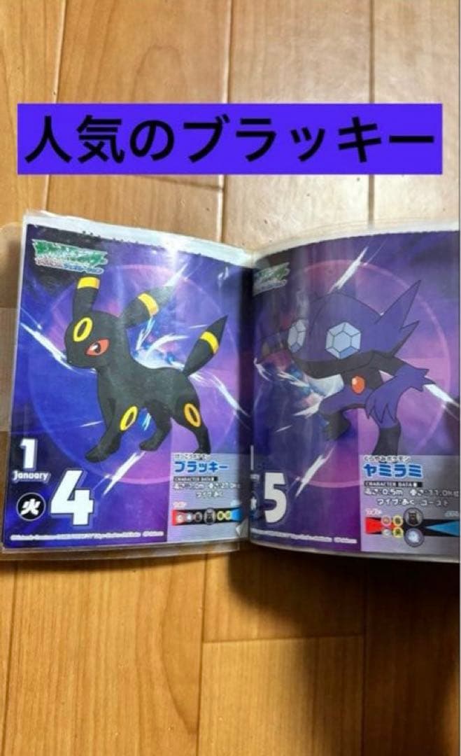 最終値下げ。ポケモン アドバンスジェネレーション 2005年　日めくりカレンダー