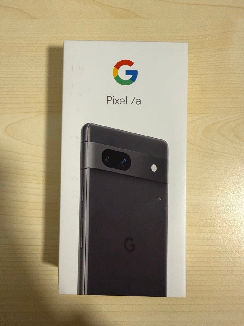 【ほぼ新品】GooglePixel7a チャコール ｜付属品完備｜SIMフリー