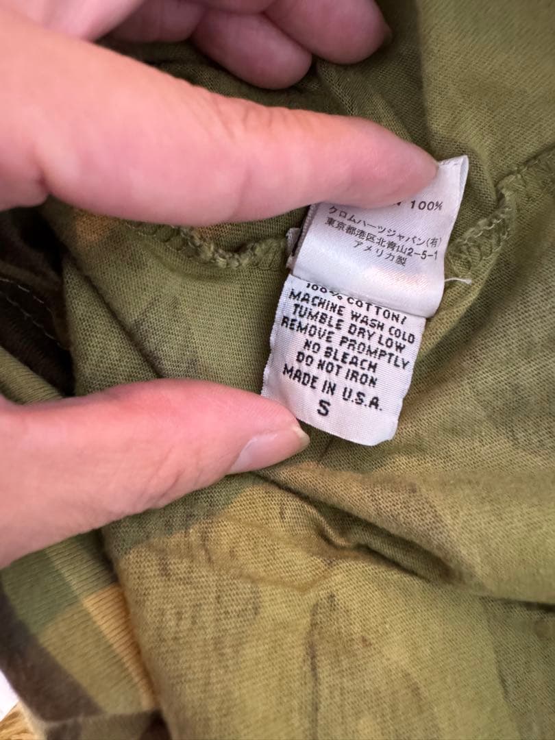 CHROME HEARTS カモフラージュ Tシャツ